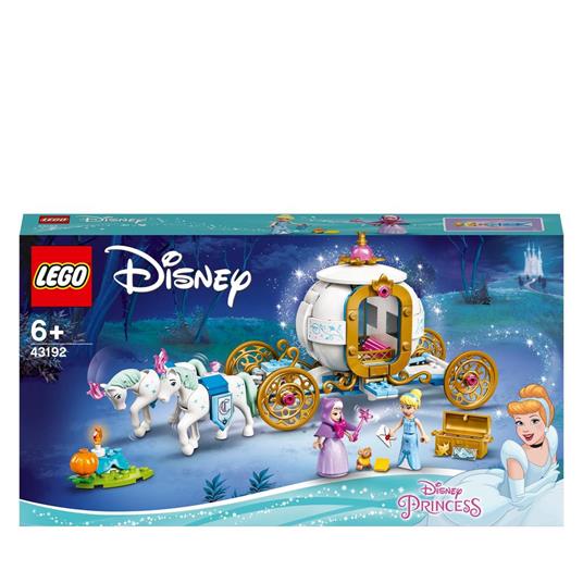 LEGO Disney Princess 43192 La Carrozza Reale di Cenerentola con 2 Mini Bamboline e Cavalli, Giocattolo e Idea Regalo - 3