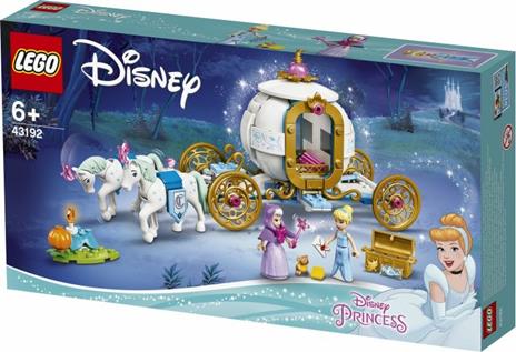 LEGO Disney Princess 43192 La Carrozza Reale di Cenerentola con 2 Mini Bamboline e Cavalli, Giocattolo e Idea Regalo - 12