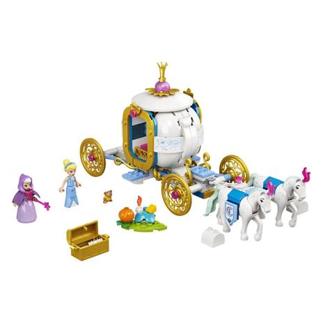 LEGO Disney Princess 43192 La Carrozza Reale di Cenerentola con 2 Mini Bamboline e Cavalli, Giocattolo e Idea Regalo - 8