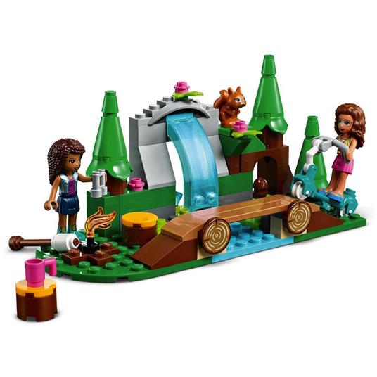 LEGO Friends 41677 La Cascata nel Bosco, Set di Costruzioni per Bambini di 5 Anni con le Mini Bamboline di Andrea e Olivia - 3