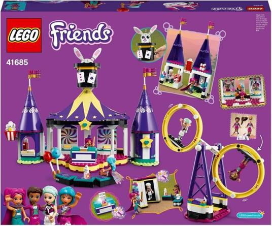LEGO Friends 41685 Le Montagne Russe del Luna Park Magico, Set di Costruzioni per Bambini dai 8 Anni con 4 Mini Bamboline - 11