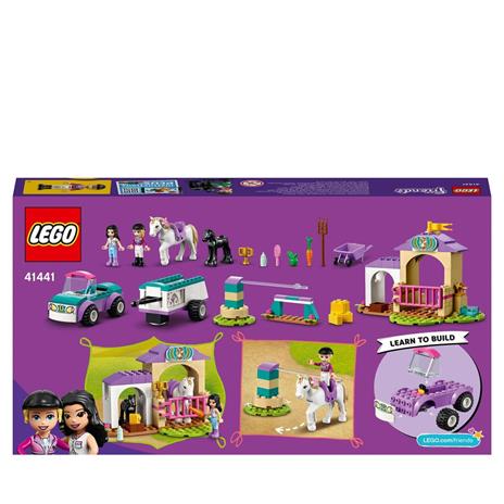 LEGO Friends 41441 Addestramento Equestre e Rimorchio, Set per Bambini dai 4 Anni con 2 Mini Bamboline e Cavallo Giocattolo - 8