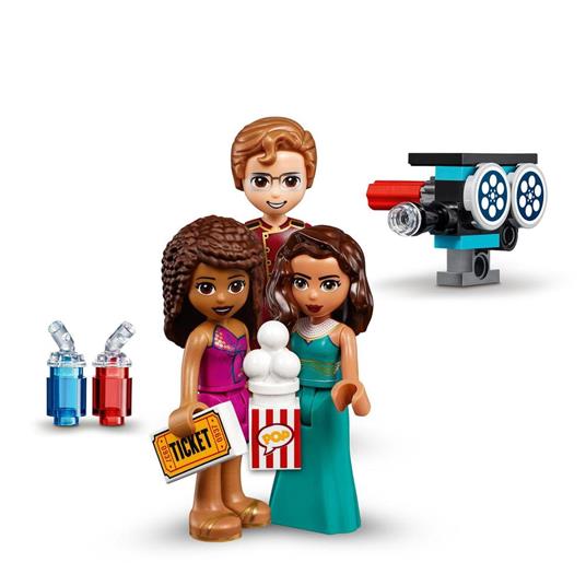 LEGO Friends 41448 Il Cinema di Heartlake City, Set con Porta Cellulare o Tablet e 3 Mini Bamboline, Costruzioni per Bambini - 7