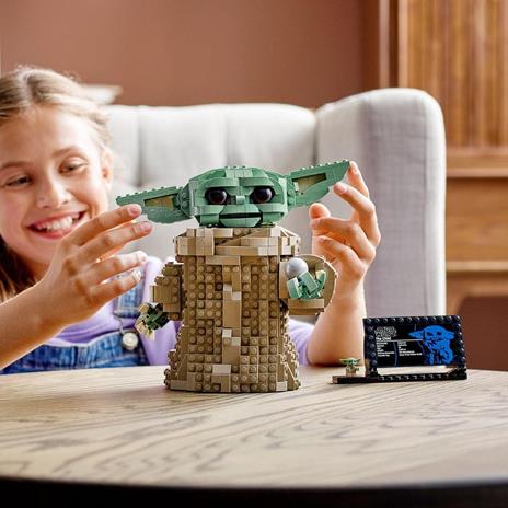 LEGO Star Wars 75318 Il Bambino, Modellino da Costruire del Personaggio 'Baby Yoda' dal Film The Mandalorian, Idea Regalo - 2
