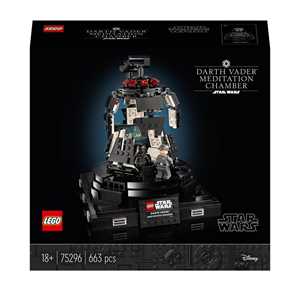 Giocattolo LEGO Star Wars 75296 Camera di Meditazione di Darth Vader, Set da Costruzione per Adulti, Modellino da Collezione LEGO
