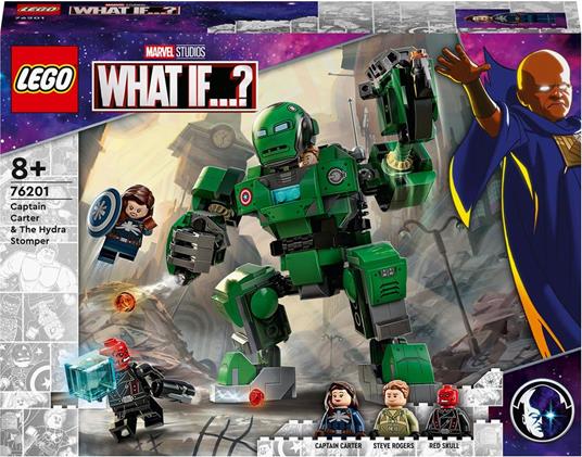 LEGO (76201). Capitan Carter e l’Hydra Stomper