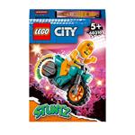 LEGO City Stuntz Stunt Bike della Gallina, Moto Giocattolo con Funzione Carica e Vai, 60310