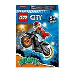 LEGO City Stuntz Stunt Bike Antincendio, Moto Giocattolo con Funzione 
