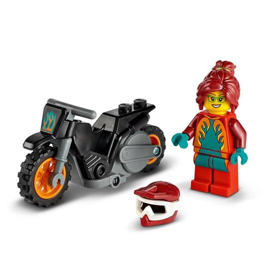 LEGO City Stuntz Stunt Bike Antincendio, Moto Giocattolo con Funzione "Carica e Vai", Idee Regalo per Bambini dai 5 Anni, 60311 - 3