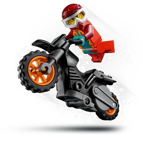 LEGO City Stuntz Stunt Bike Antincendio, Moto Giocattolo con Funzione "Carica e Vai", Idee Regalo per Bambini dai 5 Anni, 60311 - 5