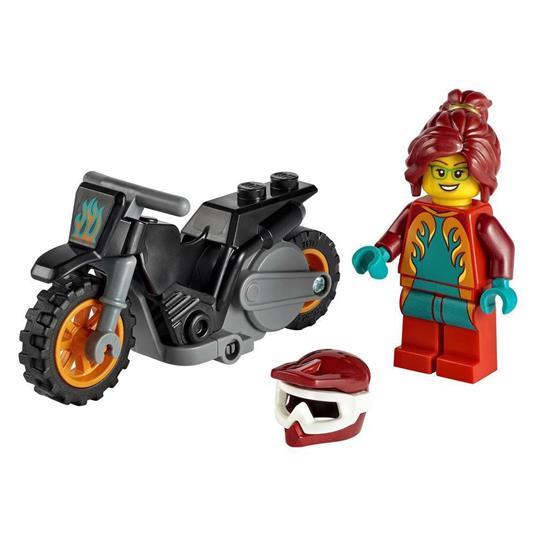 LEGO City Stuntz Stunt Bike Antincendio, Moto Giocattolo con Funzione "Carica e Vai", Idee Regalo per Bambini dai 5 Anni, 60311 - 7