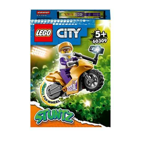 LEGO City Stuntz Stunt Bike dei Selfie, Moto Giocattolo con Funzione  Carica e Vai, Idea Regalo per Bambini dai 5 Anni, 60309 - LEGO - City  Stuntz - Moto - Giocattoli