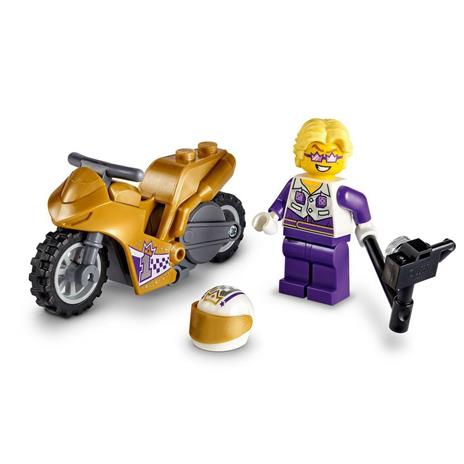 LEGO City Stuntz Stunt Bike dei Selfie, Moto Giocattolo con Funzione "Carica e Vai", Idea Regalo per Bambini dai 5 Anni, 60309 - 3