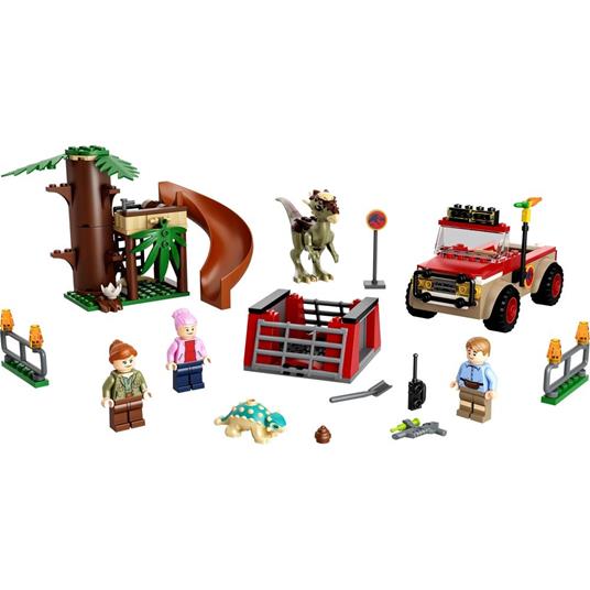 LEGO Jurassic World 76939 La Fuga del Dinosauro Stygimoloch, Giochi per Bambini dai 4 Anni con Minifigures e Casa sull'Albero - 7