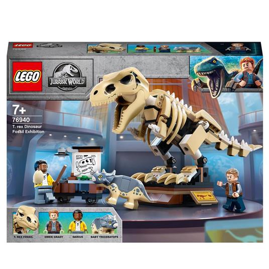 LEGO® 76940 - La mostra del fossile di dinosauro T. Rex