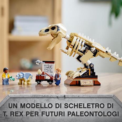 LEGO Jurassic World 76940 La Mostra del Fossile di Dinosauro T. Rex, Kit con Scheletro di Dinosauro Giocattolo - 2