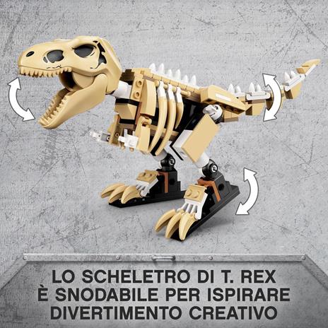 LEGO Jurassic World 76940 La Mostra del Fossile di Dinosauro T. Rex, Kit con Scheletro di Dinosauro Giocattolo - 4