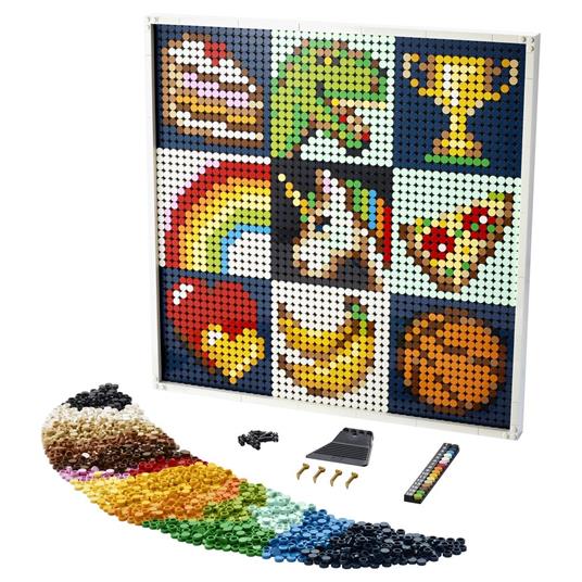LEGO Art 21226 Progetto d'Arte - Creiamo Insieme, Mattoncini per Costruzioni, Lavoretti Creativi per Bambini e Adulti - 12