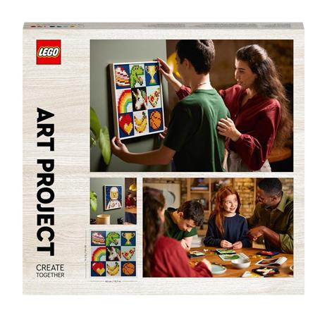 LEGO Art 21226 Progetto d'Arte - Creiamo Insieme, Mattoncini per Costruzioni, Lavoretti Creativi per Bambini e Adulti - 13