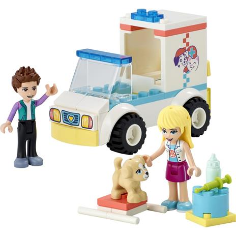 LEGO Friends 41694 Ambulanza della Clinica Veterinaria, Set Soccorso Amici Animali, Giocattolo per Bambini di 4+ Anni - 7