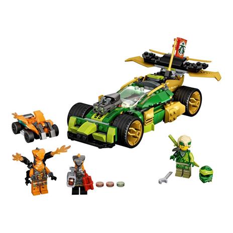 LEGO NINJAGO 71763 Auto da Corsa di Lloyd - EVOLUTION, Set per Bambini di 6+ Anni con Quad, Guerrieri Serpente - 8