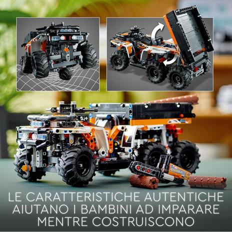 LEGO Technic 42139 Fuoristrada, Camion Giocattolo a 6 Ruote, Mattoncini da Costruzione, Giochi per Bambini di 10+ Anni - 3