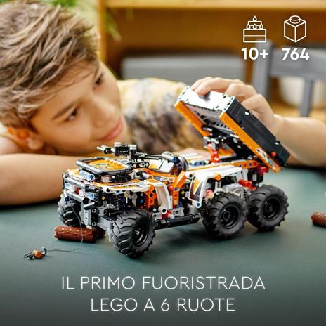 LEGO Technic 42139 Fuoristrada, Camion Giocattolo a 6 Ruote, Mattoncini da Costruzione, Giochi per Bambini di 10+ Anni - 2