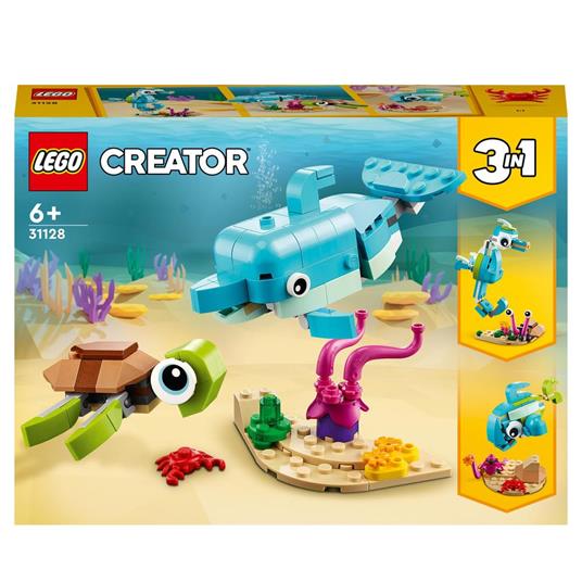 Delfino e tartaruga