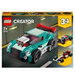 LEGO Creator 31127 3in1 Street Racer, Macchine Giocattolo, Auto da Corsa per Bambini di 7+ Anni, Costruzione con Mattoncini