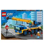 LEGO City Great Vehicles 60324 Gru Mobile, Veicoli da Cantiere, Camion Giocattolo, Giochi per Bambini dai 7 Anni in su