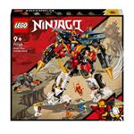 LEGO NINJAGO Mech Ultra Combo Ninja, con Auto, Jet, Carro Armato, 7 Minifigure, Banner da Collezione, 71765