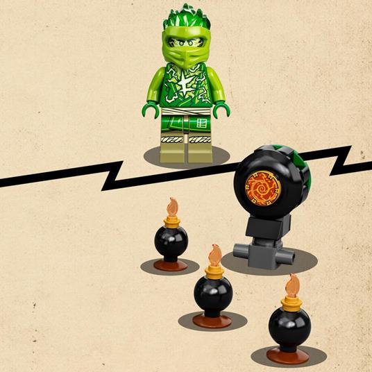 LEGO NINJAGO 70689 Addestramento Ninja di Spinjitzu con Lloyd, Trottola Giocattolo, Allenamento Piccoli Maestri di Spinner - 4
