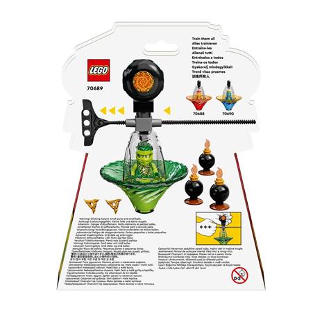 LEGO NINJAGO 70689 Addestramento Ninja di Spinjitzu con Lloyd, Trottola Giocattolo, Allenamento Piccoli Maestri di Spinner - 8