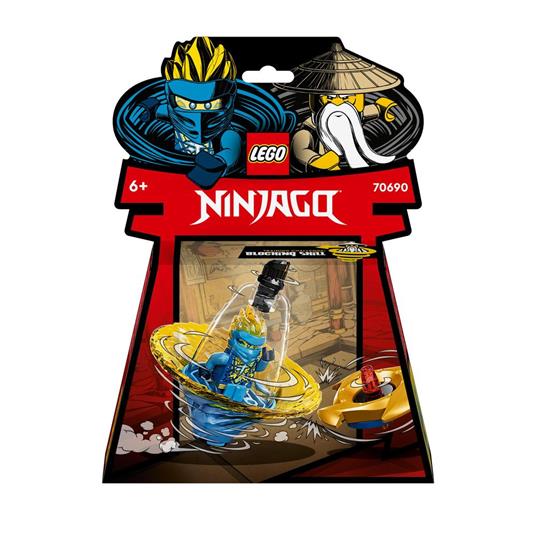 Addestramento ninja di Spinjitzu con Jay
