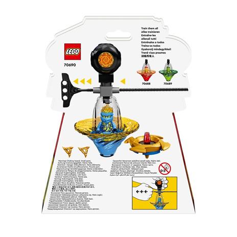 LEGO NINJAGO 70690 Addestramento Ninja di Spinjitzu con Jay, Trottola Giocattolo, Allenamento Piccoli Maestri di Spinner - 8