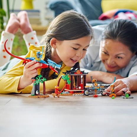LEGO Ninjago 71759 Il Tempio del Ninja Dragone, Set di Costruzioni con Drago e Moto Giocattolo, Giochi per Bambini dai 4 Anni - 2