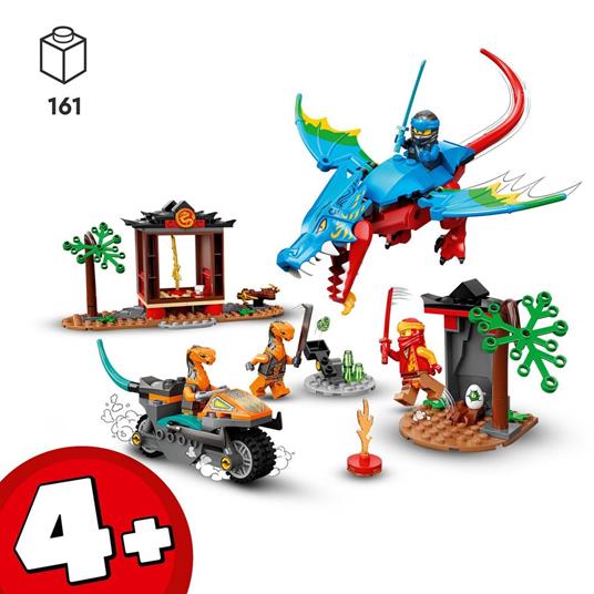 LEGO Ninjago 71759 Il Tempio del Ninja Dragone, Set di Costruzioni con Drago e Moto Giocattolo, Giochi per Bambini dai 4 Anni - 3