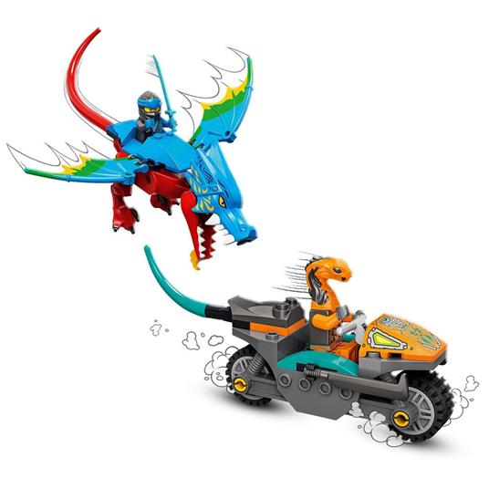 LEGO Ninjago 71759 Il Tempio del Ninja Dragone, Set di Costruzioni con Drago e Moto Giocattolo, Giochi per Bambini dai 4 Anni - 4