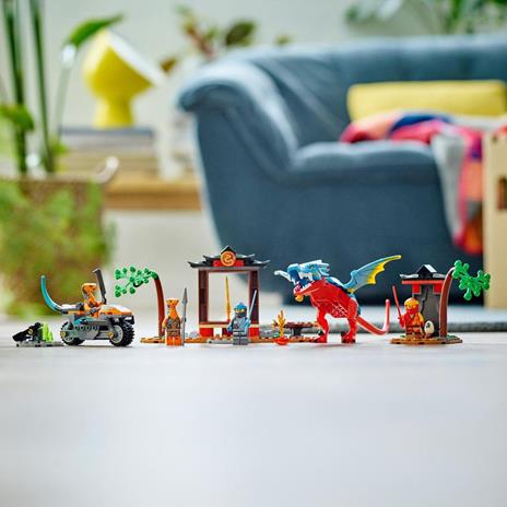 LEGO Ninjago 71759 Il Tempio del Ninja Dragone, Set di Costruzioni con Drago e Moto Giocattolo, Giochi per Bambini dai 4 Anni - 6