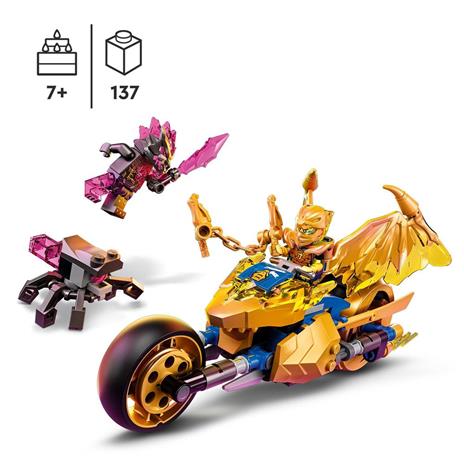 LEGO Ninjago 71768 Moto Drago dOro di Jay, Set Serie TV Crystallized, Veicolo Giocattolo, Giochi per Bambini dai 7 Anni - 3