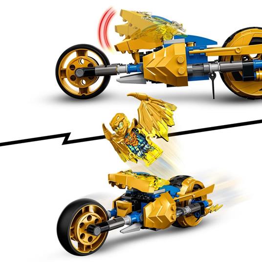 LEGO Ninjago 71768 Moto Drago dOro di Jay, Set Serie TV Crystallized, Veicolo Giocattolo, Giochi per Bambini dai 7 Anni - 4