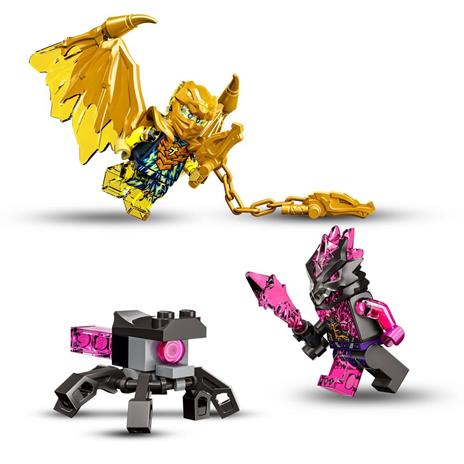 LEGO Ninjago 71768 Moto Drago dOro di Jay, Set Serie TV Crystallized, Veicolo Giocattolo, Giochi per Bambini dai 7 Anni - 5