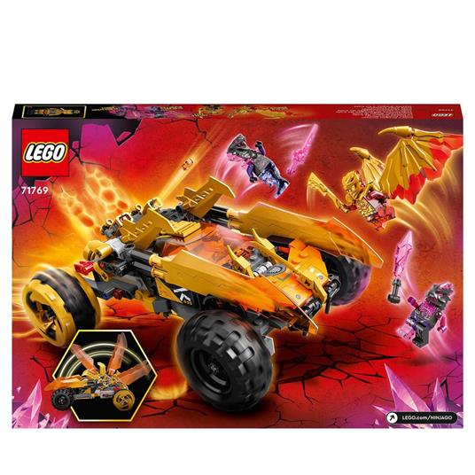 LEGO Ninjago 71769 Fuoristrada Drago di Cole, Set Serie TV Crystallized, Macchina Giocattolo, Giochi per Bambini da 8 Anni - 8