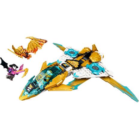 LEGO Ninjago 71770 Il Jet Dragone d'Oro di Zane, Set Serie TV Crystallized, Aereo Giocattolo, Giochi per Bambini dai 7 Anni - 7