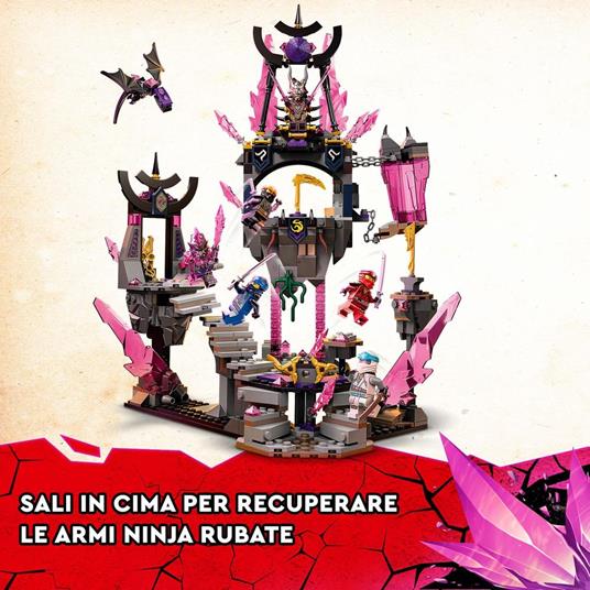 LEGO Ninjago 71771 Il Tempio del Re dei Cristalli, Set Serie TV Crystallized con Minifigure, Giochi per Bambini da 8 Anni - 3