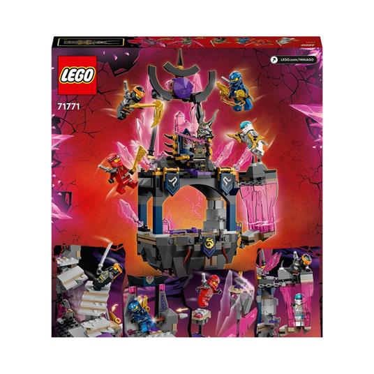 LEGO Ninjago 71771 Il Tempio del Re dei Cristalli, Set Serie TV Crystallized con Minifigure, Giochi per Bambini da 8 Anni - 9