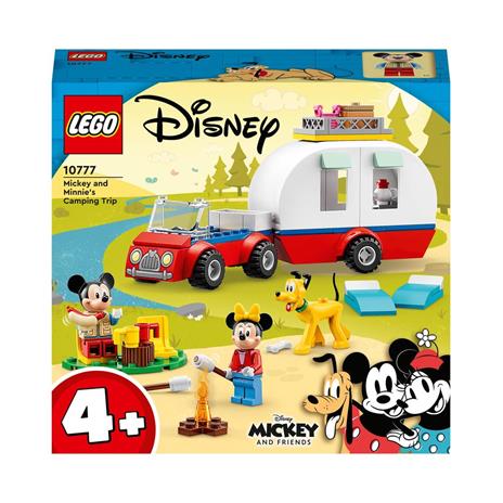 LEGO Disney Topolino e Amici 10777 Vacanza in Campeggio con Topolino e Minnie, Pluto, Camper Giocattolo, Giochi per Bambini - 3
