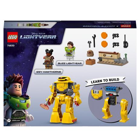 LEGO Lightyear Disney e Pixar 76830 LInseguimento di Zyclops, Giochi per Bambini, con Buzz, Izzy e un Action Figure Mech - 10