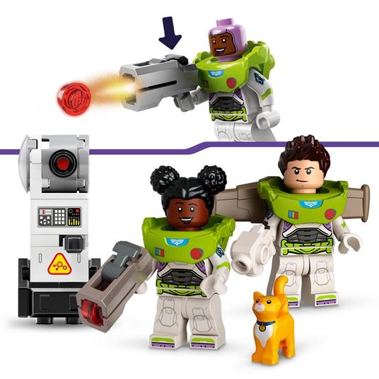 LEGO Lightyear Disney e Pixar 76831 Battaglia di Zurg Minifigure di Buzz e un Action Figure Mech - 7