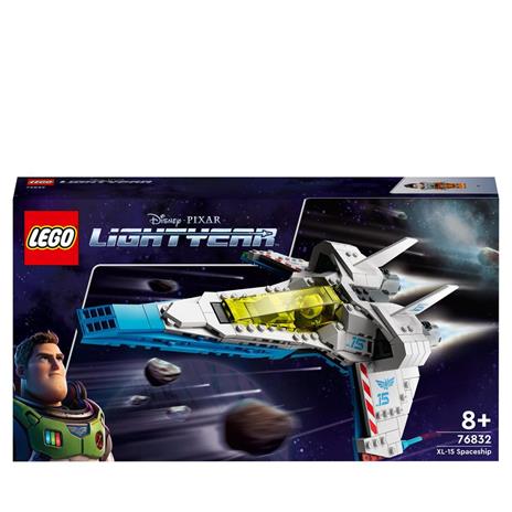 LEGO Lightyear Disney e Pixar 76832 Astronave XL-15, Giochi per Bambini, Navicella Spaziale Giocattolo, Minifigure di Buzz - 2